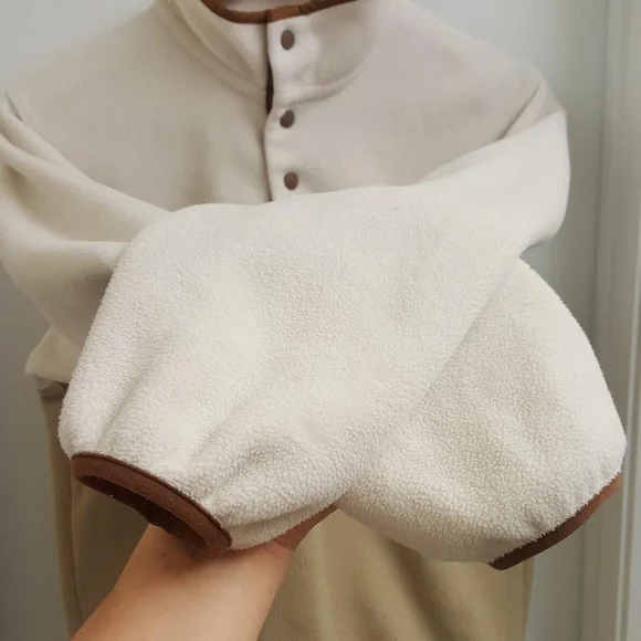 🤩cutest Patagonia synchilla fleece pullover size women's xs - Picture 4 of 4